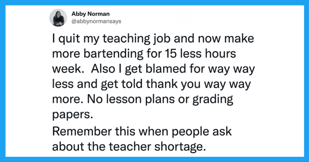 Former teachers reveal what made them quit and it explains why there ...