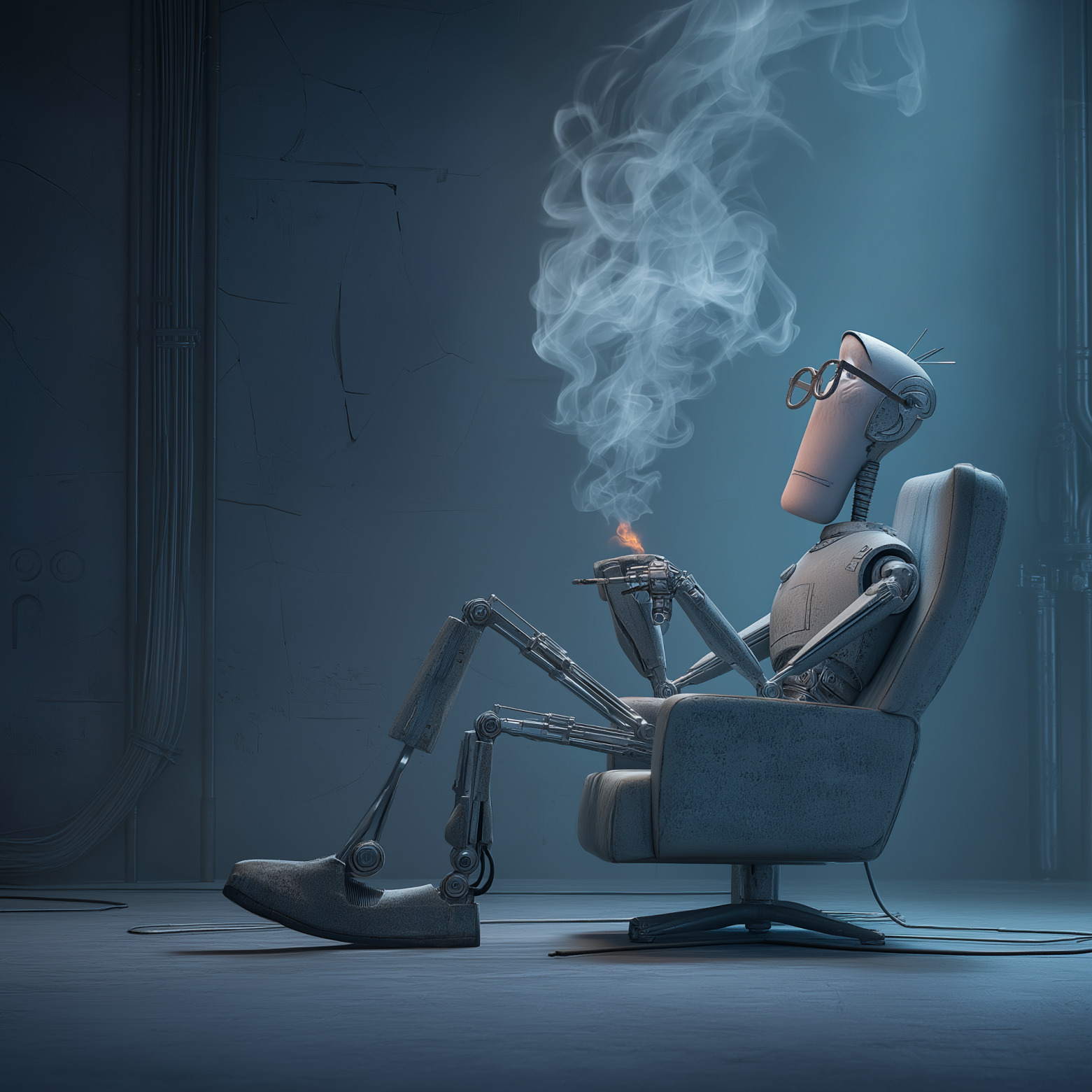 Robot-John-Oliver-Chair-July-20-2025
