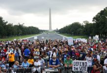 WATCH LIVE: March on Washington rally draws attention to voting rights with Jeffries, Sanders