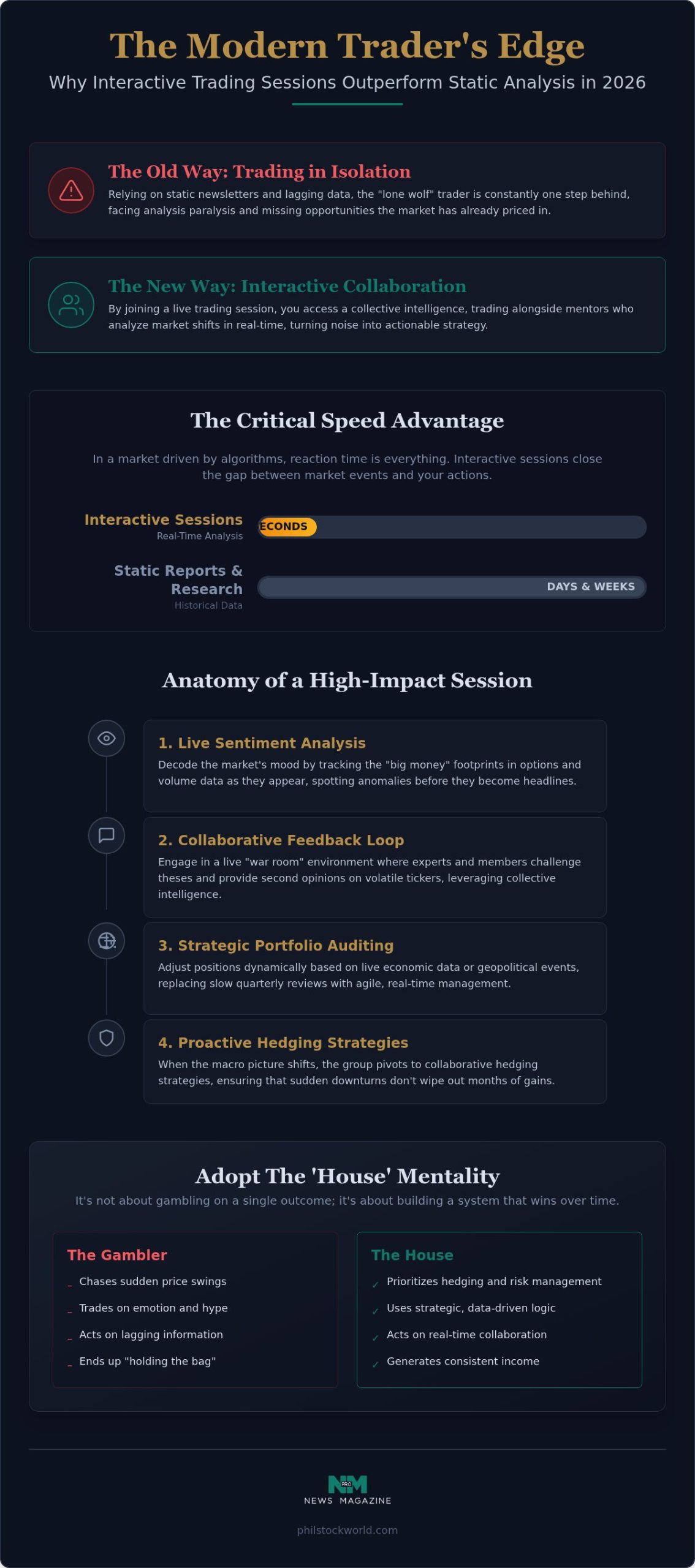 Interactive Trading Sessions: Moving Beyond the Static Noise of 2026