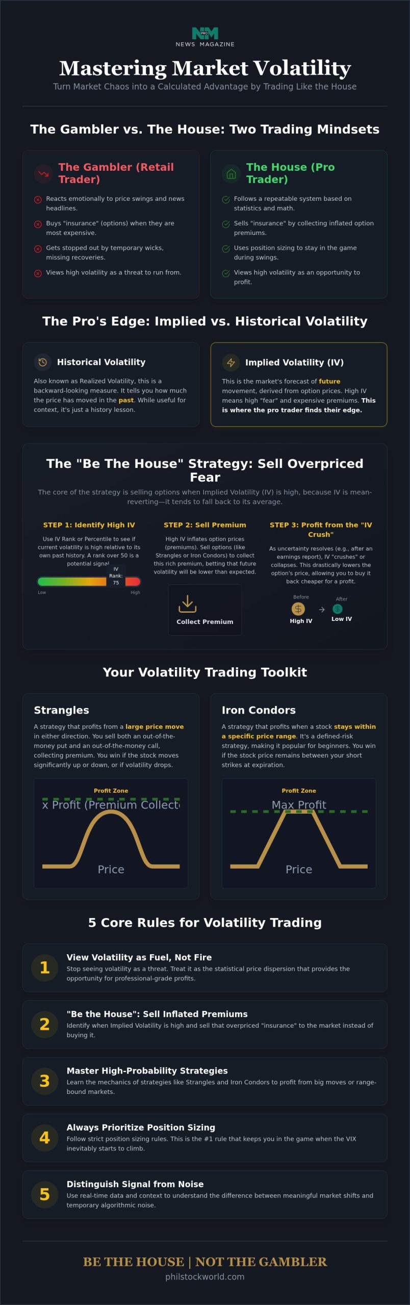 Market Volatility Trading Tips: How to Trade Like 'The House' in 2026