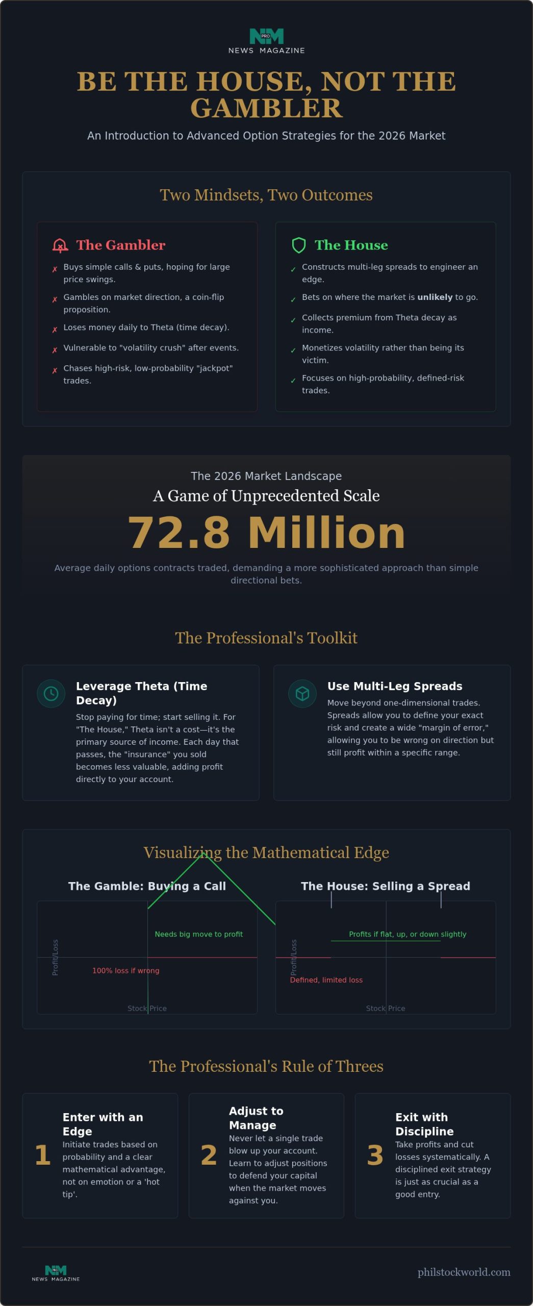 Mastering Advanced Option Trading Strategies: How to Trade Like 'The House' in 2026