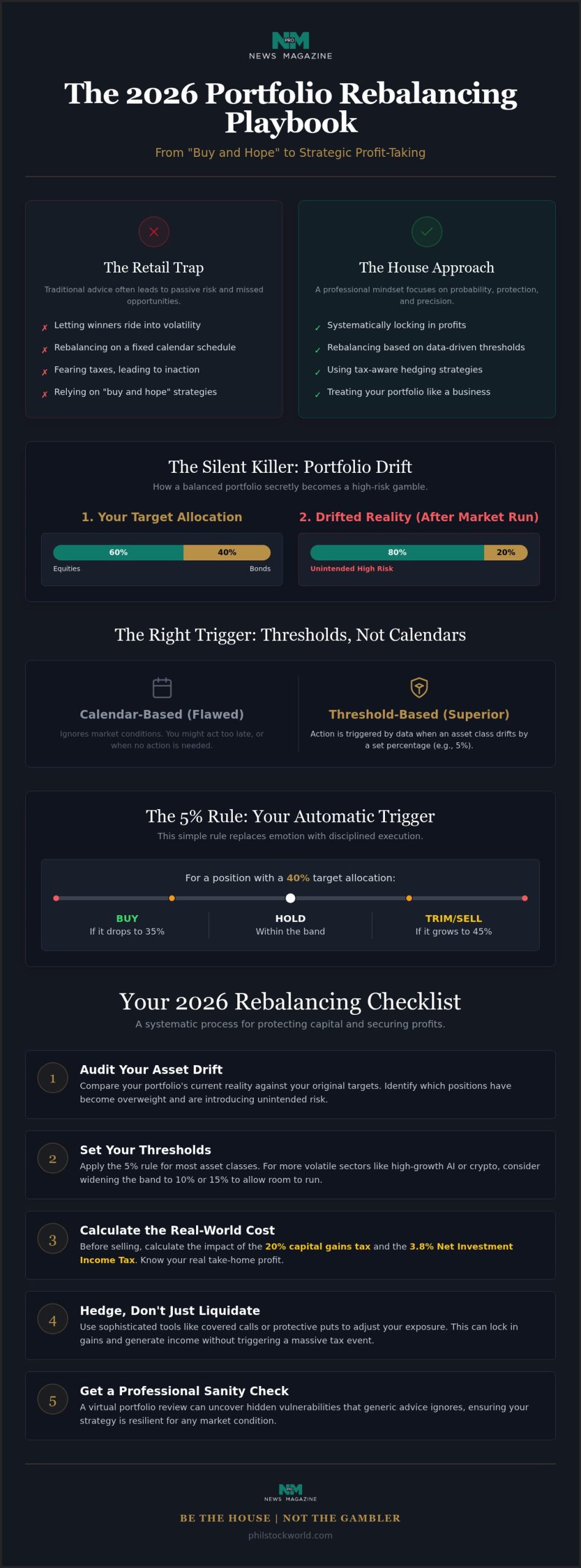 Portfolio Rebalancing Tips: A 2026 Checklist for the Savvy Trader