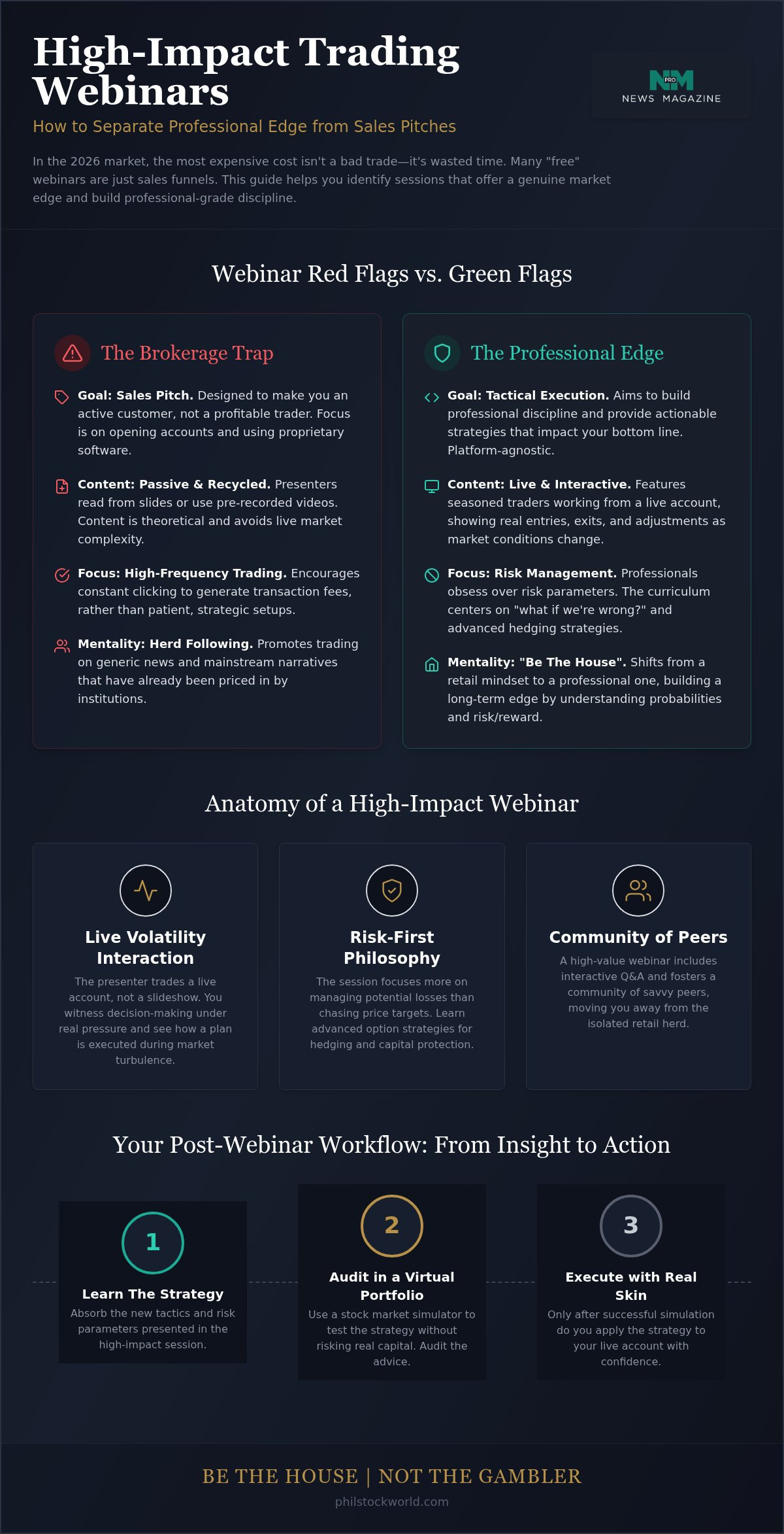 Trading Webinars for Investors: Cutting Through the Noise in 2026