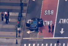 Tesla crashes into scaffolding in Midtown Manhattan, killing passenger