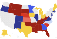 Map Shows Senate Seats Most Likely to Flip as Forecaster Shifts 3 Races