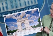 Trump’s new arch plan: snipers and drones